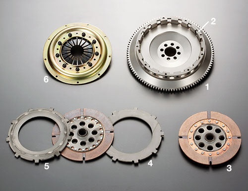 OS Giken Nissan BLUEBIRD H510 P510 L4 TS series twin plate clutch kit COVER BOLT (TS2AS)