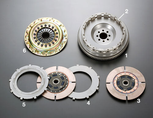 OS Giken Nissan Fairlady Z33 VQ35DE NEO TS series twin plate clutch kit OH A SET (TS2BD)