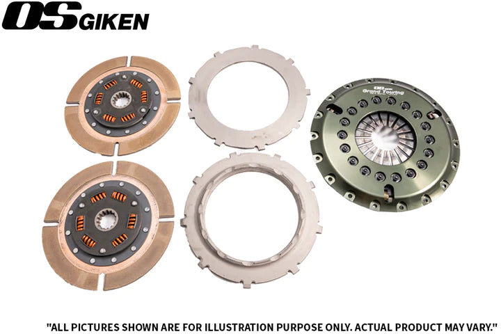 OS Giken BMW E36 M3 GT Twin Plate Clutch overhaul kit B (GT2CD)