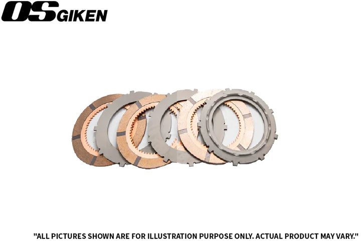 OS Giken Chevrolet C6 Corvette R Triple Plate Clutch overhaul kit A (R3C)