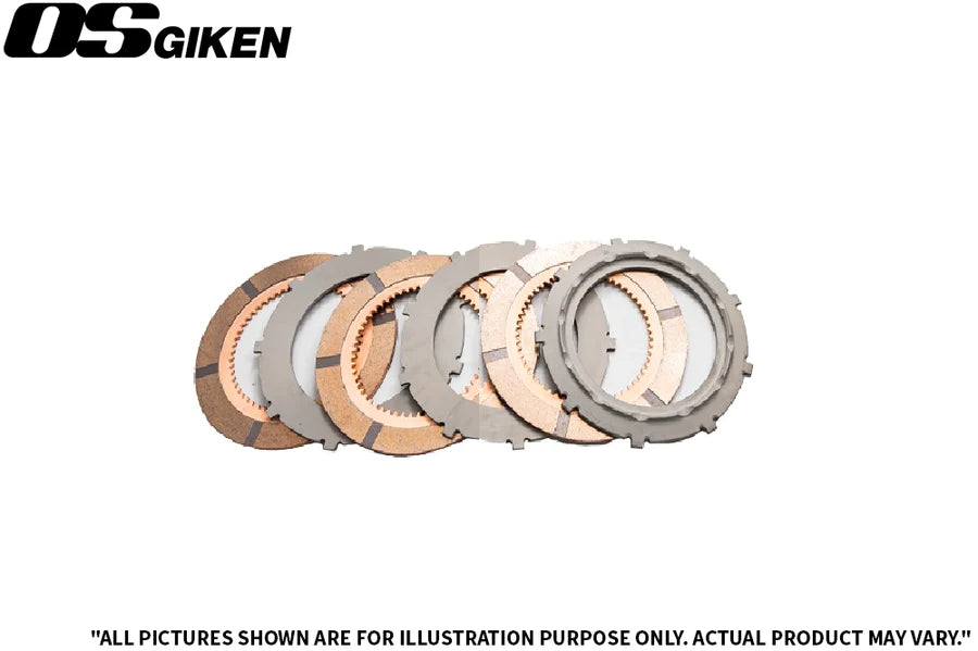 OS Giken Nissan R32/R33 RB20/25/26 Skyline GTR/GTS R Triple Plate Clutch overhaul kit A (R3C)