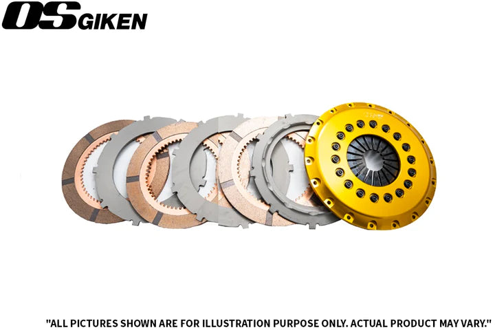 OS Giken BMW E46 M3 R Triple Plate Clutch overhaul kit B (R3C)