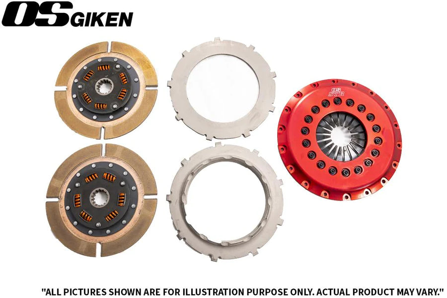 OS Giken Nissan 350Z Z33 STR Twin Plate Clutch overhaul kit B (STR2CD)