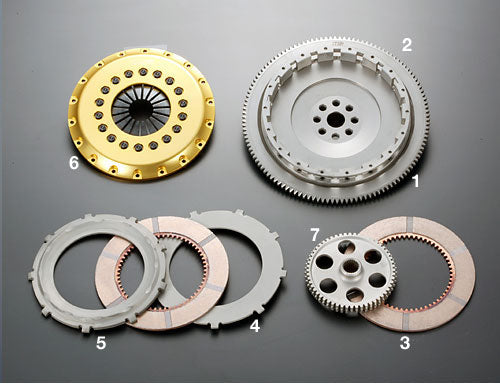 OS Giken TWIN PLATE CLUTCH KIT FOR Honda NSX EC5W 6A13 TURBO R series flywheel (R2C)