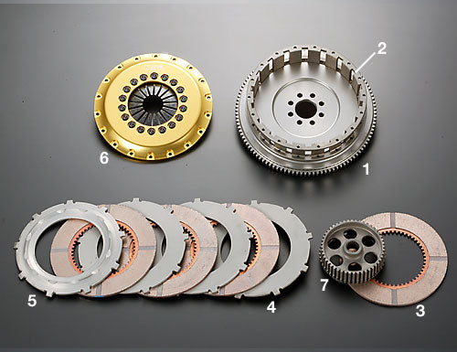 OS Giken R SERIES FORCE DISC TYPE CLUTCH KIT FOR Nissan Silvia S14 PS13 RPS13 SR20DET housing (R4B)