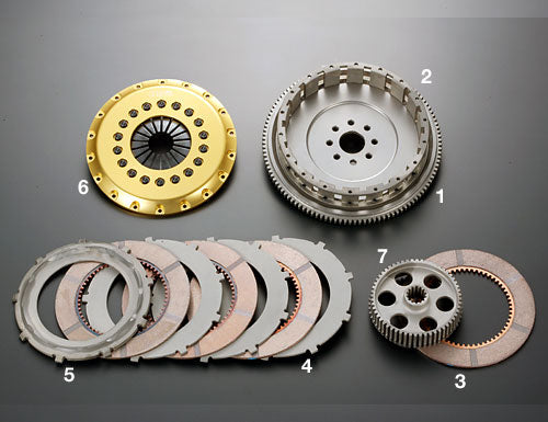 OS Giken R SERIES FORCE DISC TYPE CLUTCH KIT 1 PIECE FOR Nissan Skyline R34 RB25DET centre plate (R4C)
