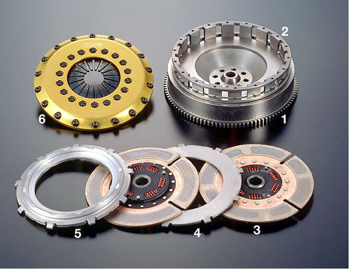 OS Giken TWIN PLATE CLUTCH KIT FOR Nissan Fairlady Z33 VQ35DE NEO TR series OH A SET (TR2CD)