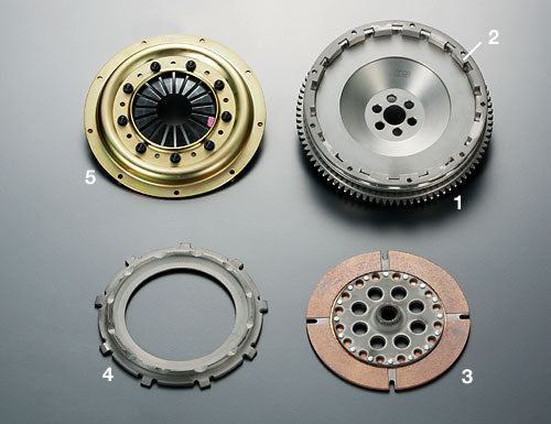 OS Giken Honda BEAT PP1 E07A TS series single plate clutch kit flywheel (TS1A)