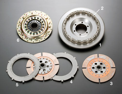 OS Giken Mazda RX-7 FD3S 13BT TS series twin plate clutch kit COVER BOLT (TS2CW)
