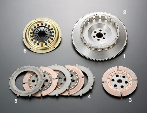 OS Giken TRIPLE DISC TYPE 1 DISC FOR Nissan Skyline C110 C210 L6 TS series clutch disc WITH DAMPER (TS3A)