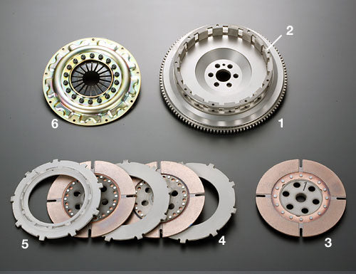 OS Giken Nissan Skyline DR30 FJ20ET TS series triple disc type clutch kit OH B SET (TS3B)